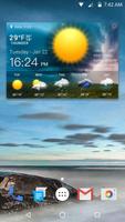 Widget de pronóstico del tiempo captura de pantalla 1