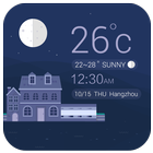 Weather clock widget free иконка