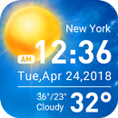 Transparent & clock weather widget APK