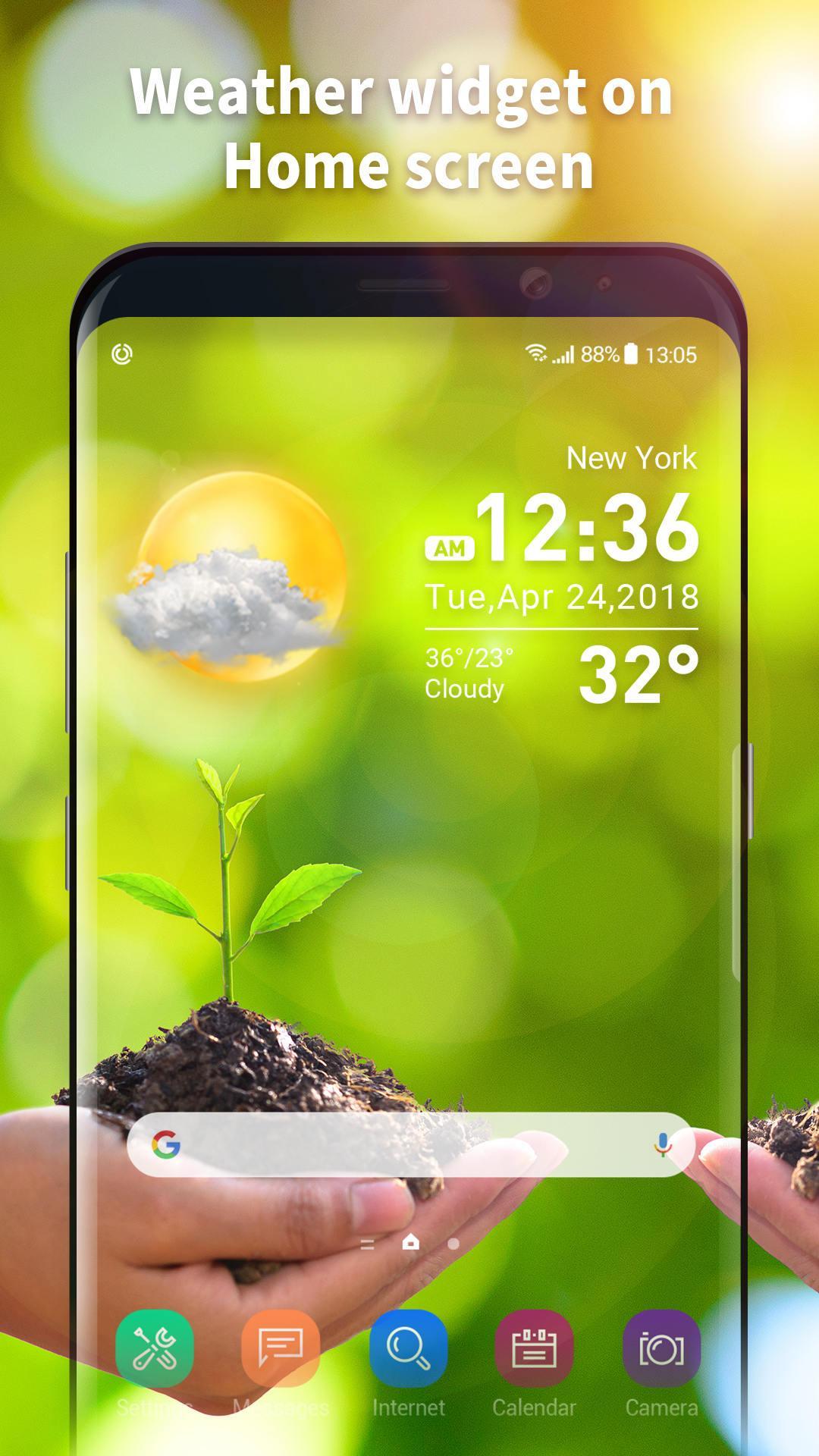 Descarga de APK de Widget de tiempo transparente y reloj para Android