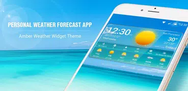 Transparent Weather & Clock App 2018