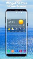 Transparent Clock&Weather Free โปสเตอร์