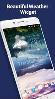 Wettervorhersage Widget Plakat