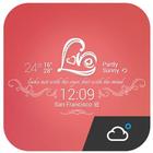 Sweet Honey Lover theme widget icône