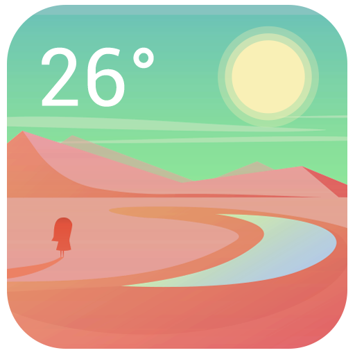 Simple Weather Clock Widget