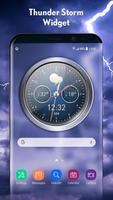 Clock style weather widget & forecast ภาพหน้าจอ 2