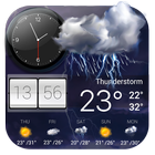 Live weather and temperature app আইকন