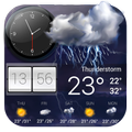 Live weather and temperature app