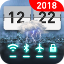 Погодный виджет с ярлыками APK