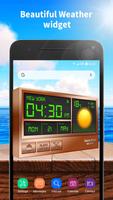 Wecker-Stil Wetter Widget Screenshot 2