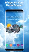 Widget de prévision météo Affiche