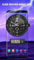 Free weather forecast app& widget syot layar 1