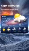 Wettervorhersage Widget Plakat