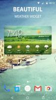 Informe meteorológico en tiempo real y Widget Poster
