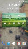 Informe meteorológico en tiempo real y Widget captura de pantalla 1
