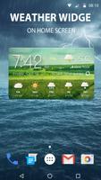 Informe meteorológico en tiempo real y Widget captura de pantalla 2