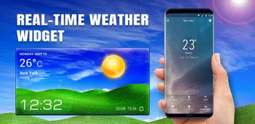 Real-time weather report & forecast