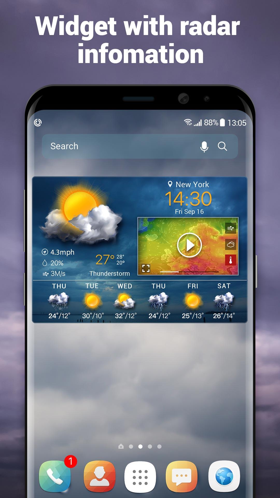 Weather Radar Alerts App & Global Forecast APK 16.6.0.6206_50092