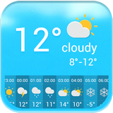 Globale Wetterwarnungen und Wettervorhersage App Zeichen