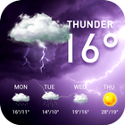 Local weather widget&Forecast icon