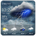 Widget de pronóstico del tiempo icono