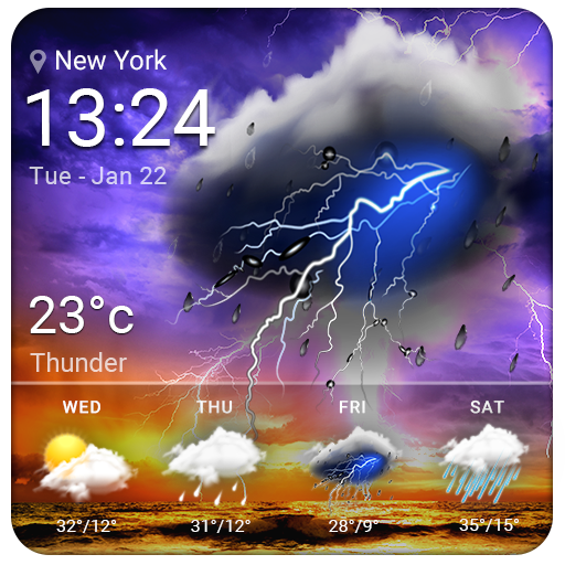 新聞與氣象中文版 天氣即時預報app 每小時降雨天氣預測精準