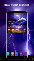weather live wallpaper&theme Affiche