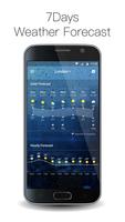 Clock Weather Widget-Lightning ảnh chụp màn hình 3