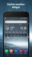 World weather widget& moon phrase information ảnh chụp màn hình 1