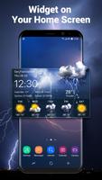 Widget de pronóstico del tiempo Poster