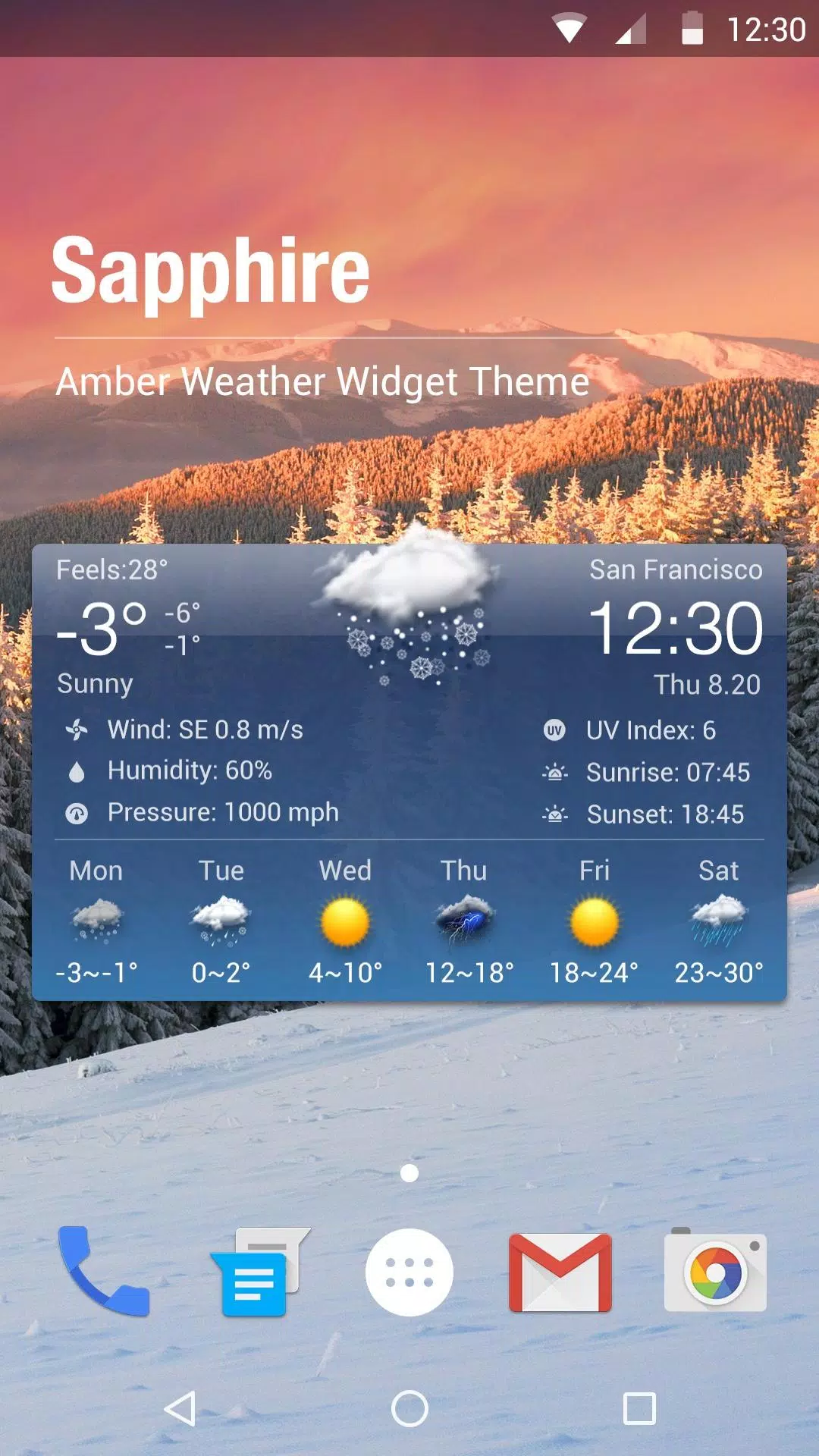 Previsioni meteo e orologio APK per Android Download