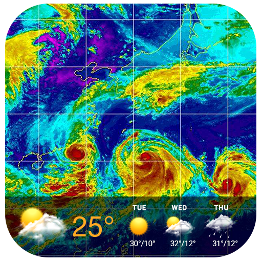 天氣雷達&全球天氣預報