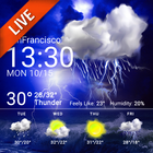 Widget de prévision météo icône