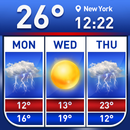 Weather report & temperature widget APK
