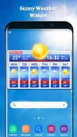 Informe meteorológico y widget de temperatura captura de pantalla 2