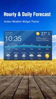 Widget de pronóstico del tiempo Poster