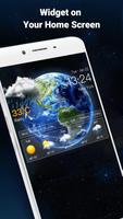 Wettervorhersage Widget Plakat