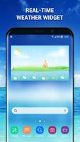 Echtzeit-Wetter- und Temperatur-Widget Screenshot 3