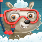 Raccoon Treehouse: Kids puzzles & sorting games ikon