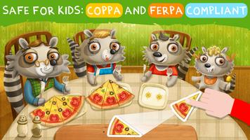Raccoon Treehouse: Kids puzzles & sorting games Screenshot 1