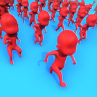 Crowd Race 3D : Biggest in the city! أيقونة