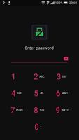 Theme Dark Pink for Lockdown پوسٹر