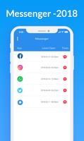 برنامه‌نما Messenger 2018 - All Social Networks عکس از صفحه