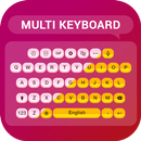 APK Multi Keyboard : Light Keyboard Themes
