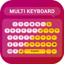 Multi Keyboard : Light Keyboard Themes APK