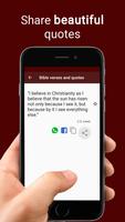 Quotes and Bible Messages Bibl screenshot 3
