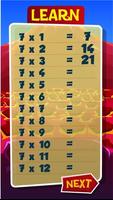 Number Monster - Learn Times Tables تصوير الشاشة 2
