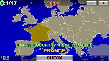 Géographie Mondial. Quiz 3D capture d'écran 2