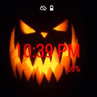 Halloween Watch Face (Wear) v2 Affiche