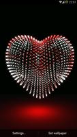 3D Valentine Day Heart Live screenshot 1